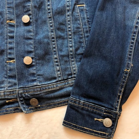 Old Navy Denim Jean Jacket Women's Size XS - Picture 4 of 11